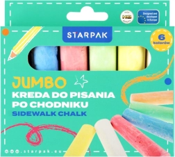 Juego de tizas de colores (6 uds.)