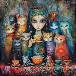 Puzzle cuadrado Anatolian Ojos mágicos 1024 piezas
