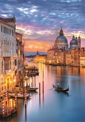 Puzle 500 piezas Venecia iluminada