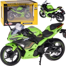 Kawasaki Ninja 400 2023 – modelo metálico de motocicleta 1:12