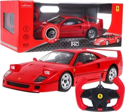 Coche teledirigido Rastar Ferrari F40 1:14, rojo