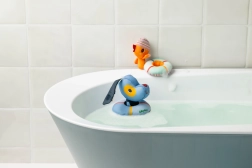 Lilliputiens juguete para el agua perrito Jules y patito