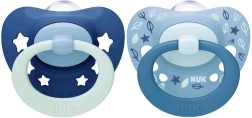 Chupete NUK Signature, de silicona, 6–18 meses, 2 uds