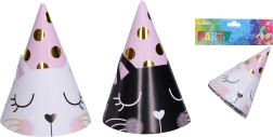 Sombreritos de fiesta Gato 15 cm