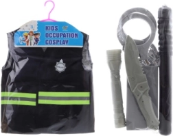 Disfraz de policía con chaleco