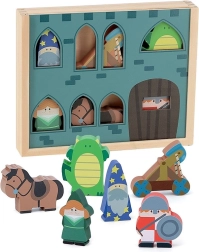 Vilac figuras de castillo de madera