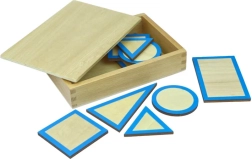 Moyo Montessori bases para cuerpos geométricos con caja