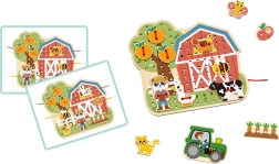 2Kids Toys Juego de ensartar Granja