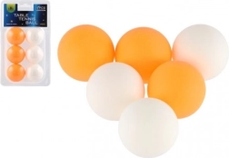 Pelotas de tenis de mesa 6 uds de plástico 4 cm