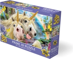 Puzle 3D Unicornios sonrientes 100 piezas