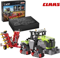 Set de construcción CaDA tractor CLAAS XERION 5000 TRAC TS con orugas 1:32 (1336 piezas)