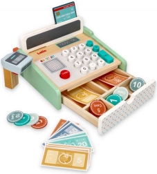 Caja registradora pastel - juguete de madera