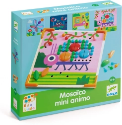 Eduludo mosaico mini animo – juego de mosaico para niños de DJECO