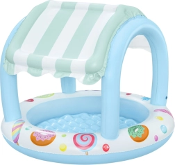 Piscina infantil hinchable Bestway con toldo y fondo blando 104 cm