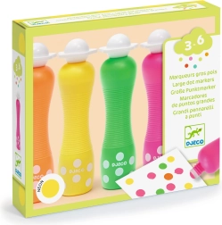 Rotuladores de espuma neon para los más pequeños de DJECO