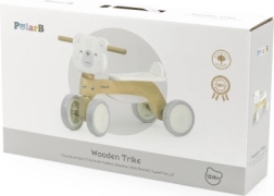 Andador de madera osito PolarB con ruedas silenciosas de EVA