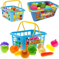 Cesta de la compra de plástico con frutas y verduras CASDON 21 cm