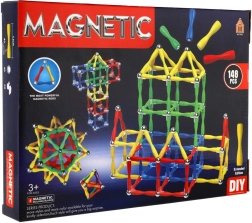Juego de construcción magnético 148 piezas