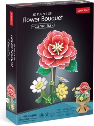 Puzzle 3D Ramo de camelias