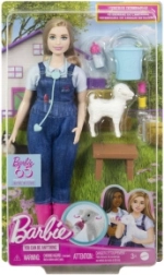 Barbie carrera - veterinaria en la granja