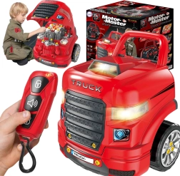 Woopie camión grande – taller de montaje para niños, 61 piezas