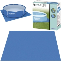 Alfombra protectora para piscina 335 × 335 cm BESTWAY