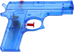 Pistola de agua pequeña – azul 15 × 10,5 cm