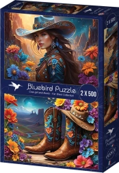 Puzzle Granjera y Zapatos 2x500 piezas