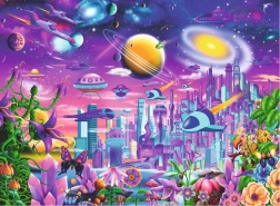 Puzle Ciudad Espacial XXL de 200 piezas de Ravensburger