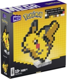 Mega Pokémon Pikachu pixel art – set de construcción de figura 3D