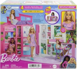 Barbie casita acogedora plegable con muñeca