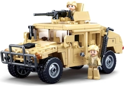 Set de construcción Sluban Army Hummer todoterreno de combate