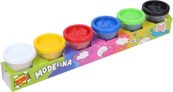 Plastilina set de colores 6×50 g