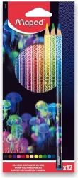Lápices de colores MAPED Deepsea Paradise 12 uds
