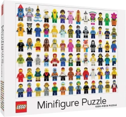 Puzzle de minifiguras LEGO de 1000 piezas