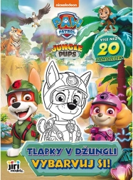 Libro para colorear Patrulla Canina: Patas en la jungla