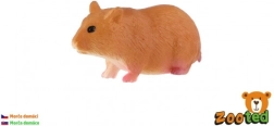 Figura de plástico de cobaya doméstica 6 cm en bolsita
