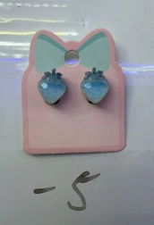 Pendientes Fresa Set de dos piezas