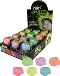 Pelota antiestrés Animalito que brilla en la oscuridad