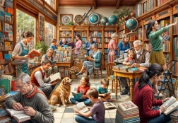 Puzzle Bluebird librería 1000 piezas