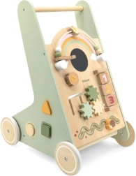 Andador educativo de madera PolarB Viga – verde