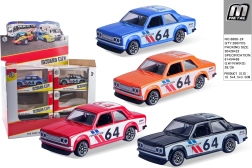 Coche de carreras de metal 10 cm