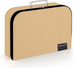 Maletín de lámina KRAFT nature 34 cm