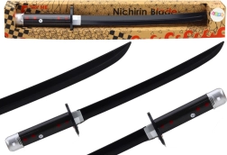 Espada samurái a pilas con sonido, negra