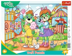 Puzzle TREFLÍCI en el parque de atracciones – 25 piezas