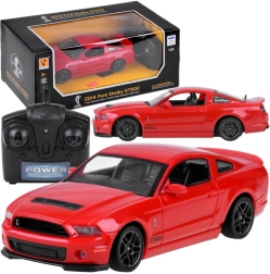 Coche RC FORD SHELBY GT500 1:24 rojo 2,4 GHz