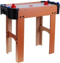 Air hockey pro niños con imitación de madera con ventilador y accesorios – Dřevo