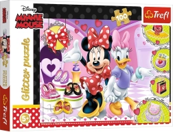Rompecabezas de 100 piezas Minnie y Brillos