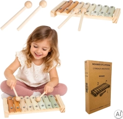 Cimbalitos infantiles de madera de 8 tonos