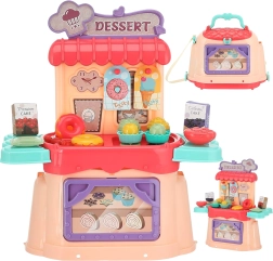 Woopie pastelería y heladería 3 en 1, set portátil de 25 piezas